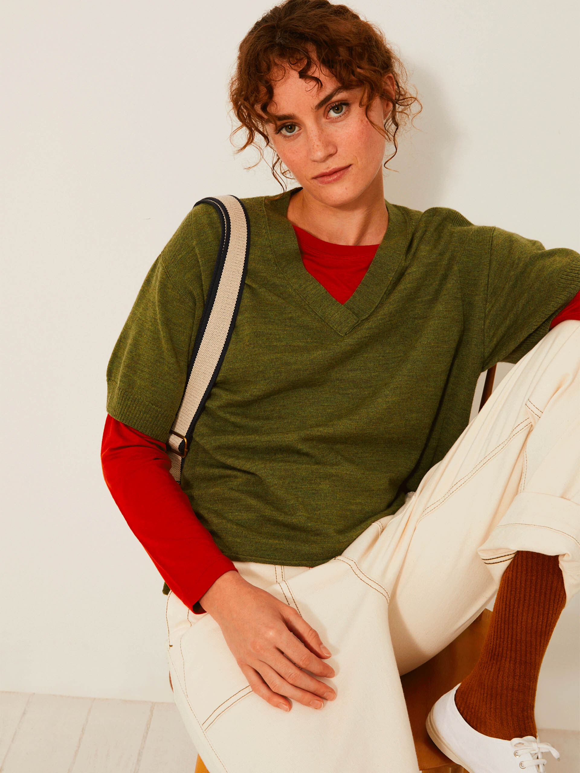 KRIS SWEATER -  Mousse , Ready-to-wear Bensimon