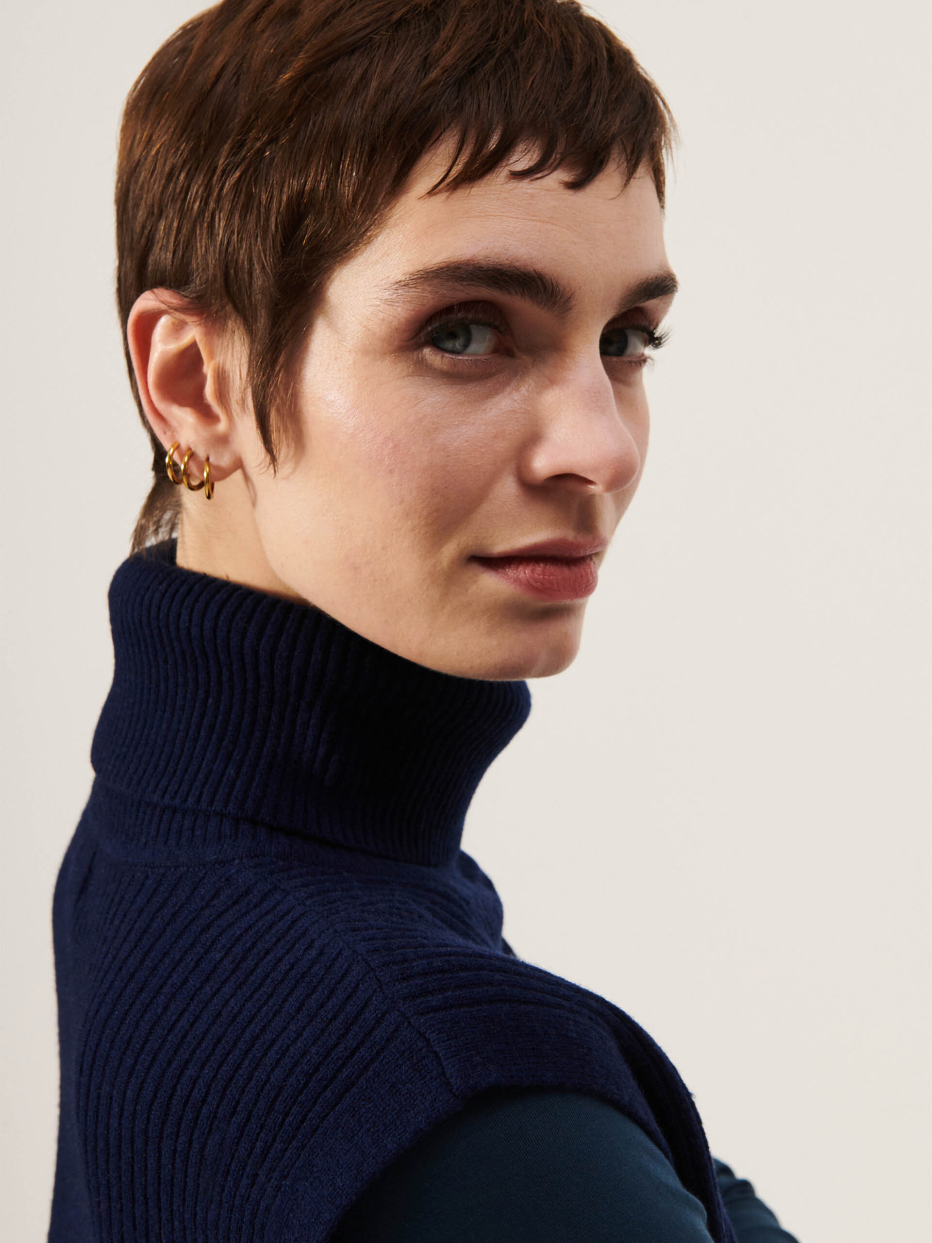 KLOE COLLAR -  Bleu nuit , Ready-to-wear Bensimon