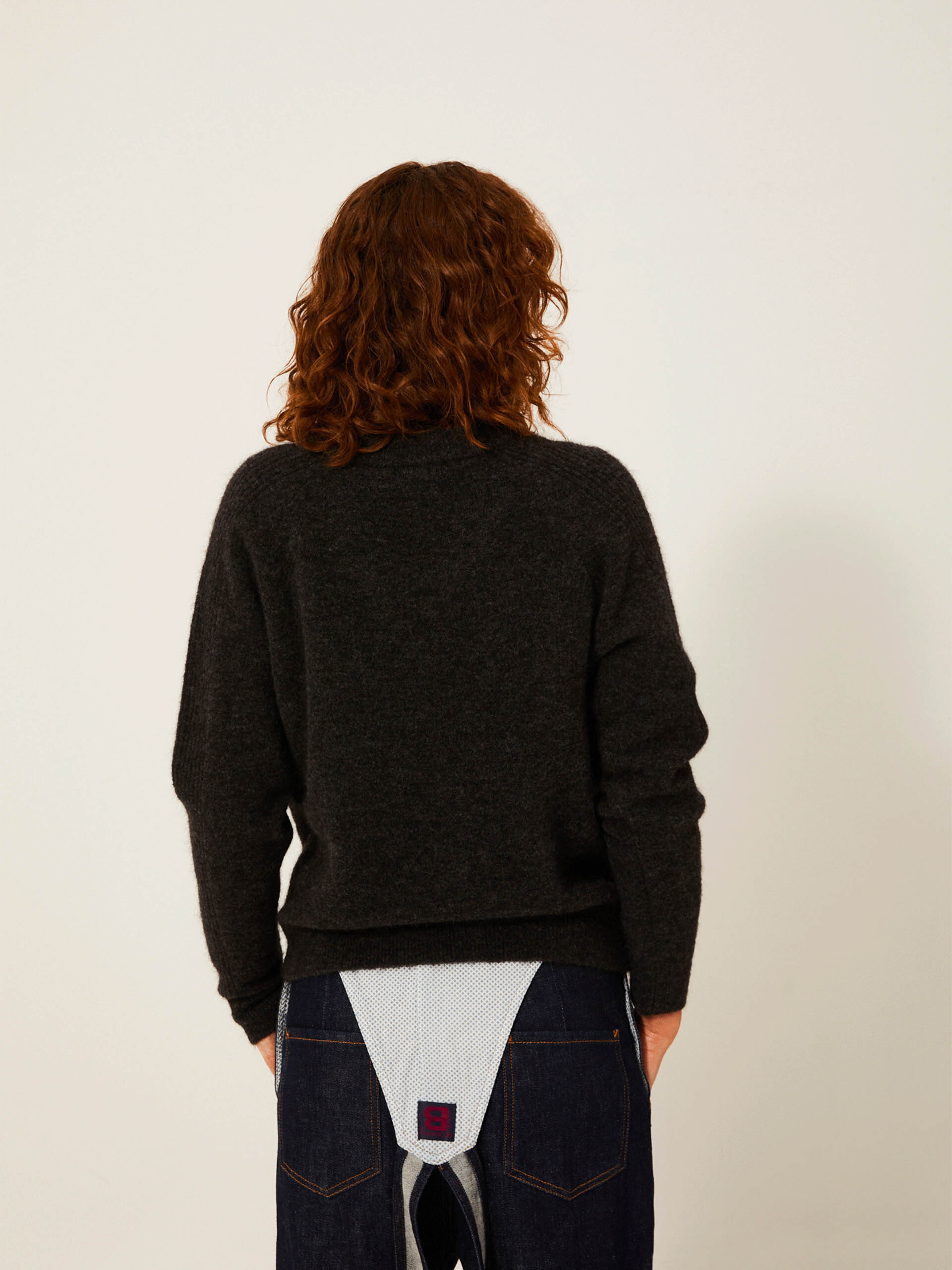 KACIME SWEATER -  Heather gray , Ready-to-wear Bensimon