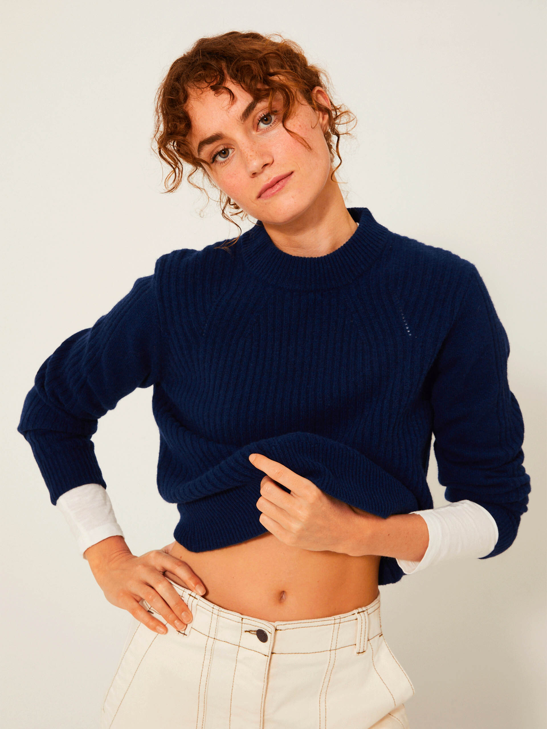 KEDDY SWEATER -  Bleu nuit , Ready-to-wear Bensimon