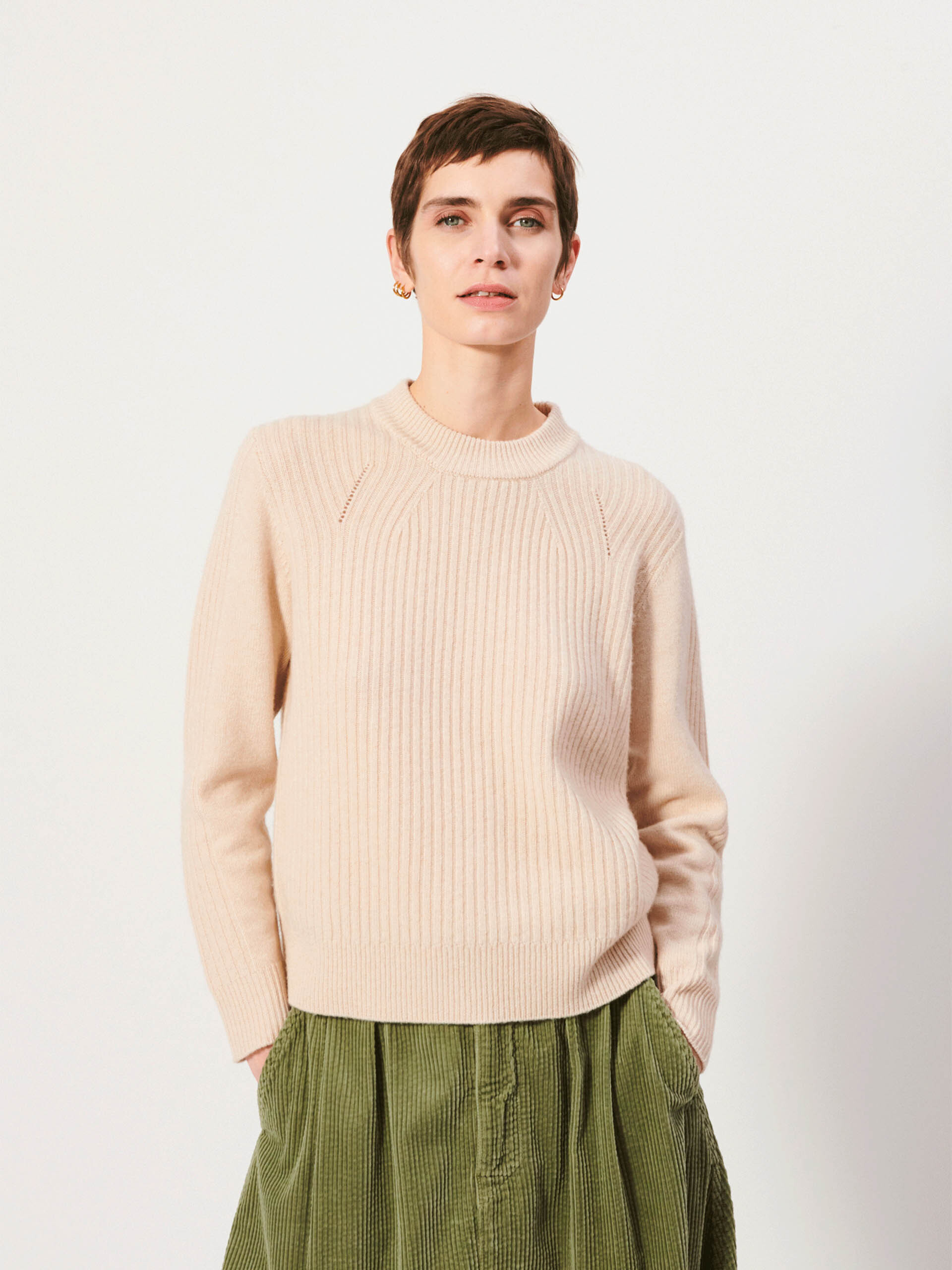 KEDDY SWEATER -  Cream , Ready-to-wear Bensimon