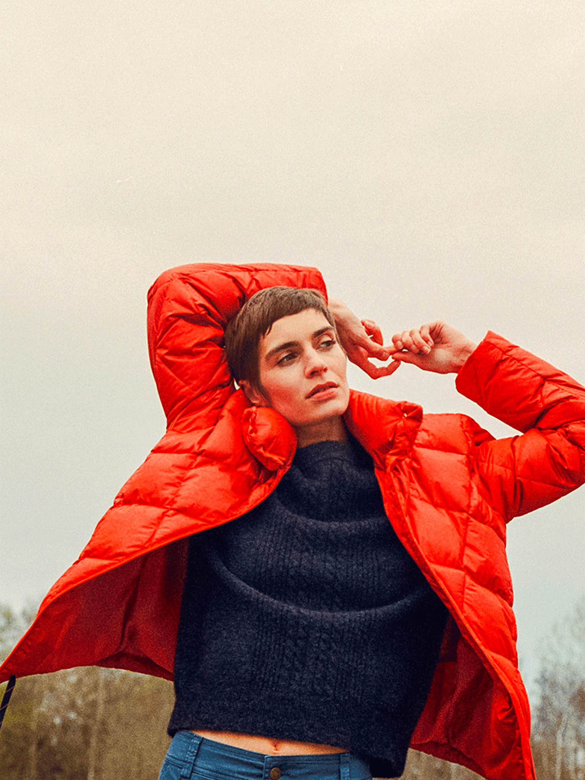 ENOLA DOWN JACKET -  Paprika , Ready-to-wear Bensimon