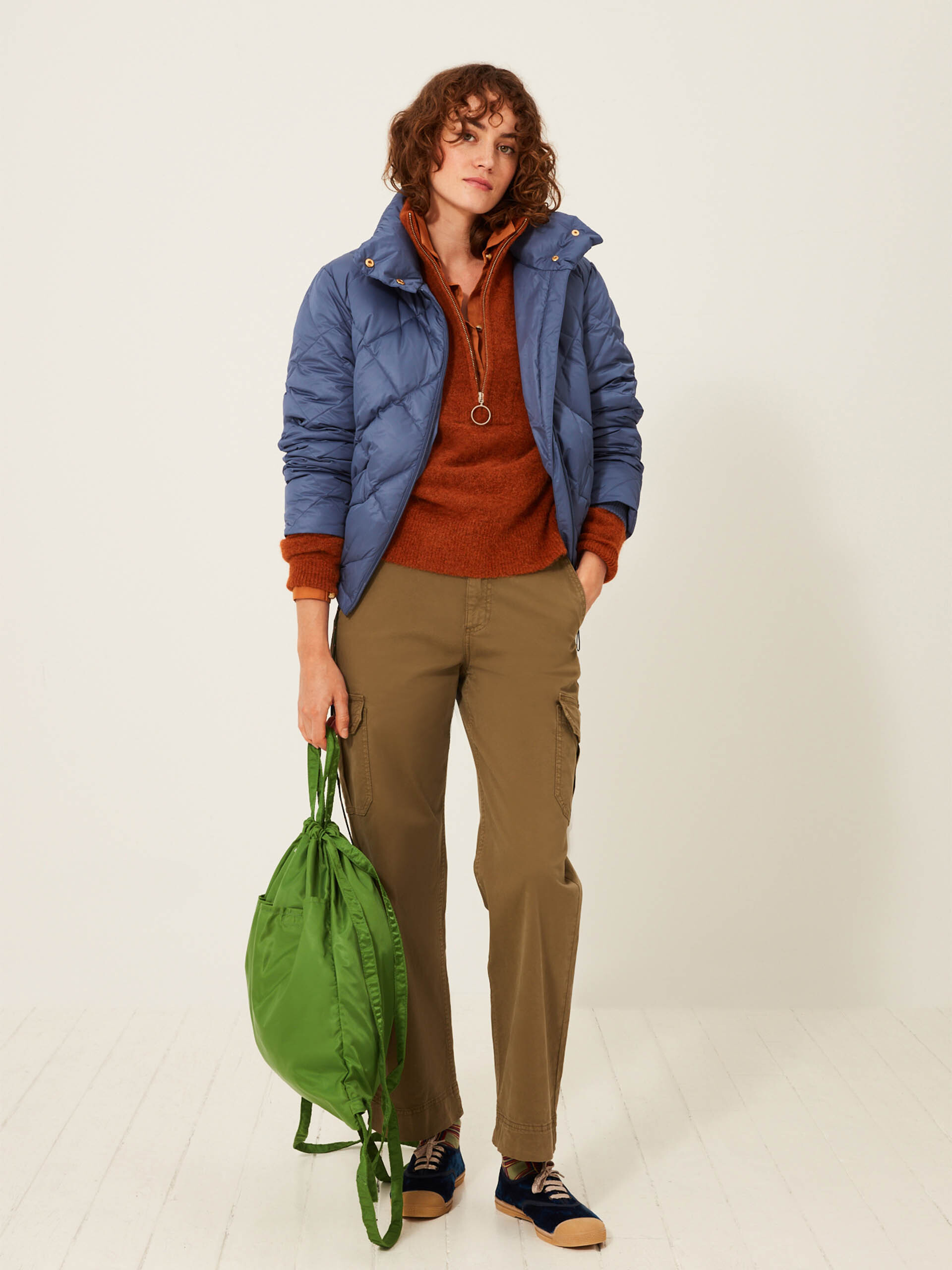 ENOLA DOWN JACKET -  Indigo , Ready-to-wear Bensimon