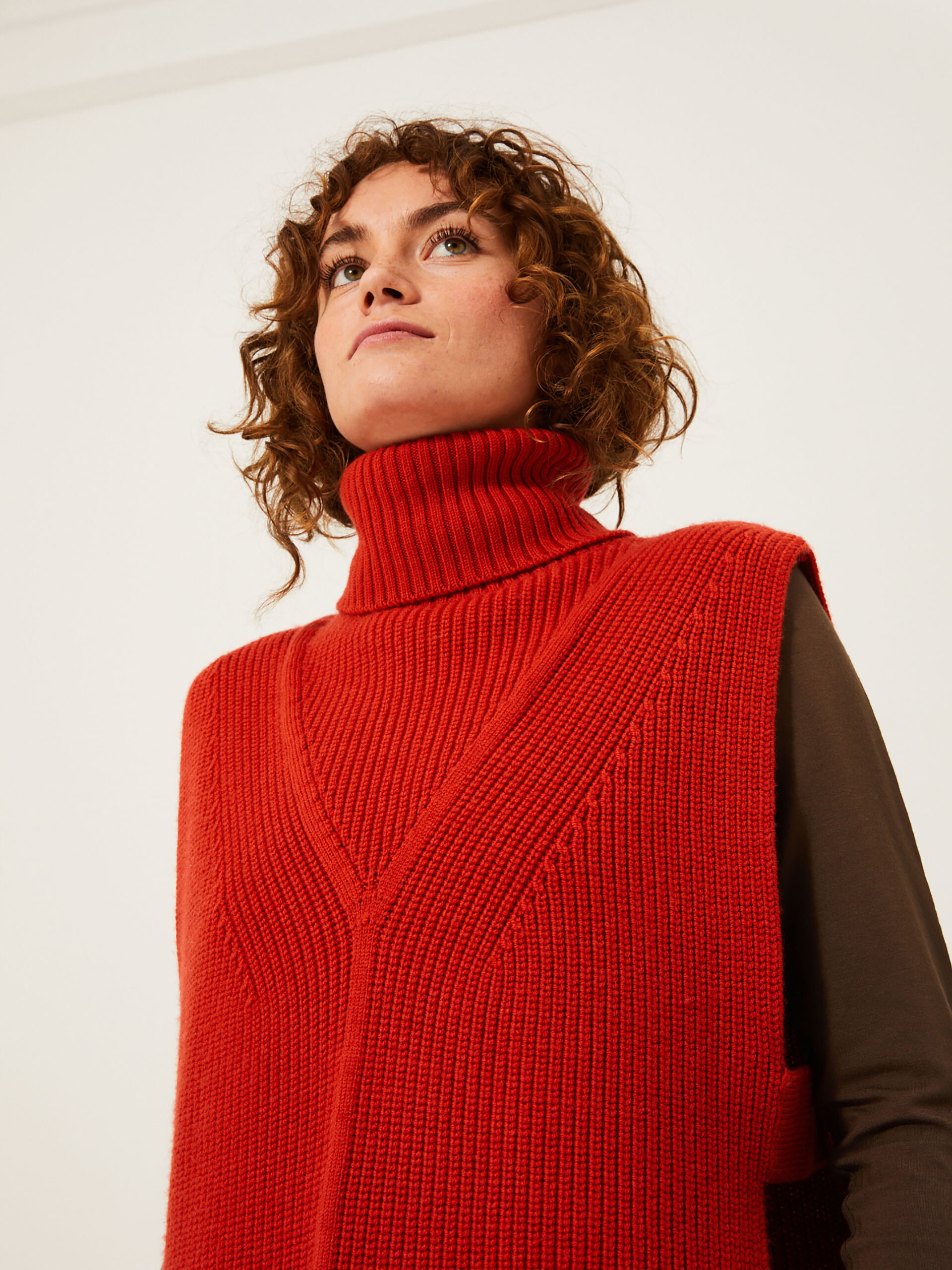 KAEL SWEATER -  Flame , Ready-to-wear Bensimon