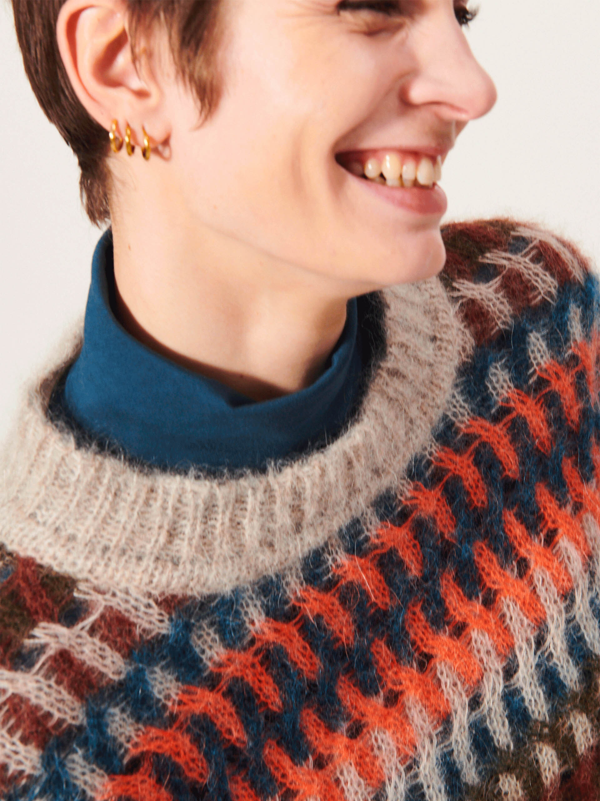 KRISTAL SWEATER -  Multicolored , Ready-to-wear Bensimon