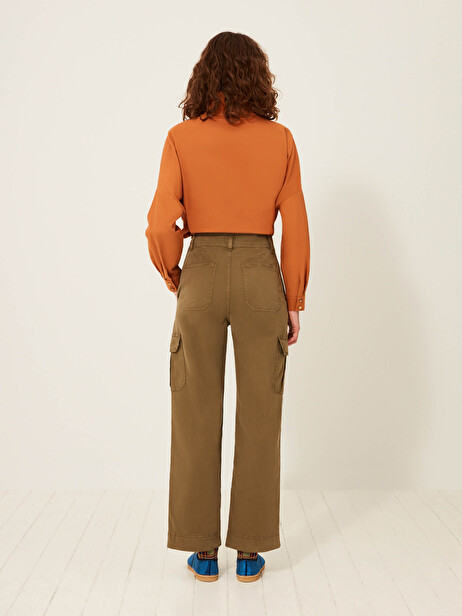 ESTELLA TROUSERS -  Bark , Ready-to-wear Bensimon