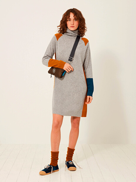 KRISTINA DRESS -  Heather gray , Ready-to-wear Bensimon
