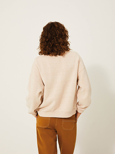 KIMEO SWEATSHIRT -  Ecru , Ready-to-wear Bensimon