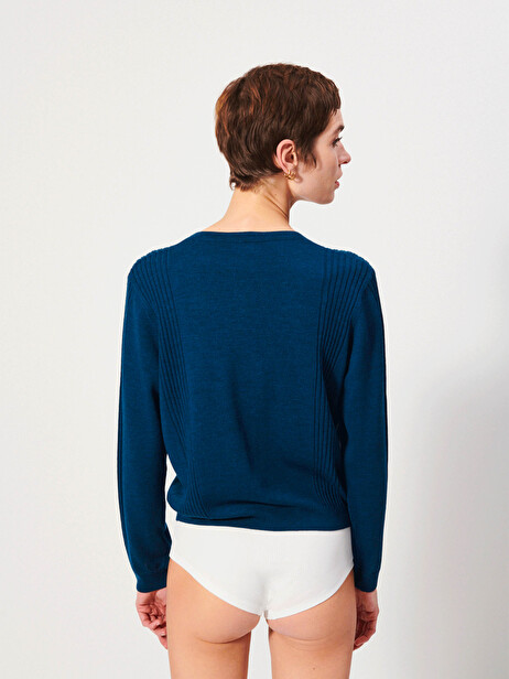 JAMIE VEST -  Ocean , Ready-to-wear Bensimon