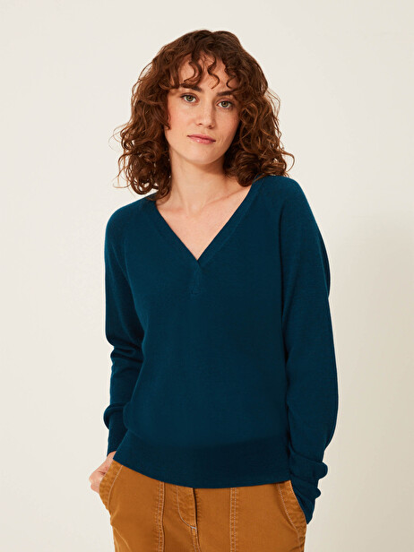 JULIA SWEATER -  Ocean , Ready-to-wear Bensimon
