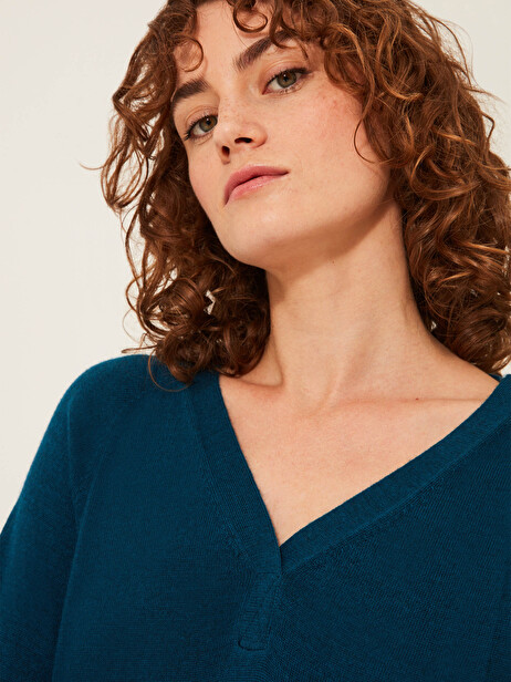 JULIA SWEATER -  Ocean , Ready-to-wear Bensimon