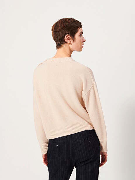 KLEO SWEATER -  Cream , Ready-to-wear Bensimon