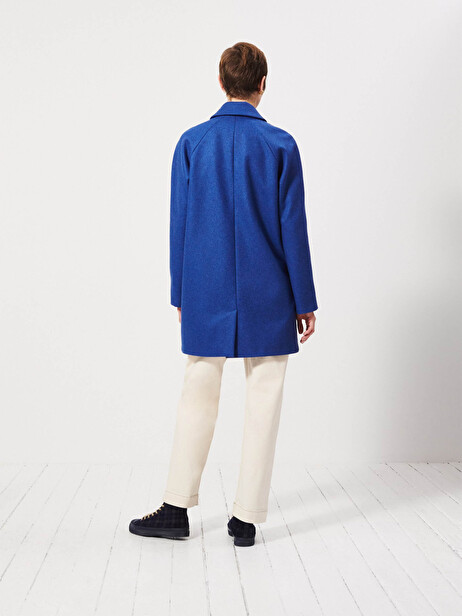 AQUILA COAT -  Blueberries , Ready-to-wear Bensimon