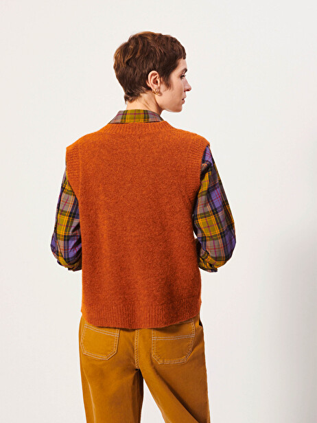 KATIA SWEATER -  Paprika , Ready-to-wear Bensimon