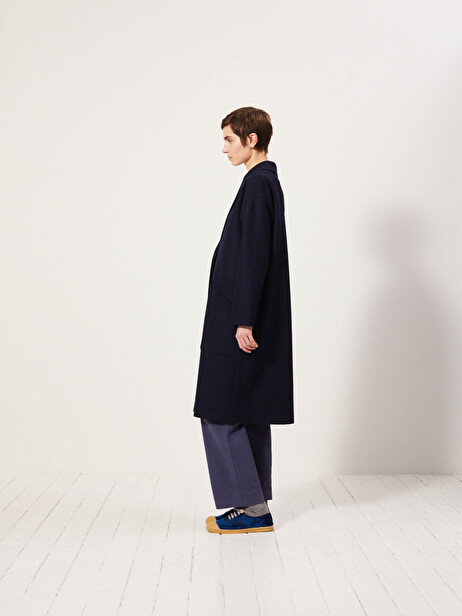 KACEY COAT -  Marine , Ready-to-wear Bensimon