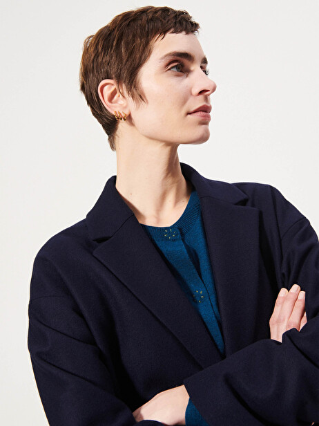 KACEY COAT -  Marine , Ready-to-wear Bensimon