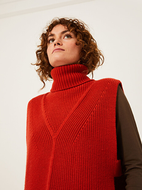 KAEL SWEATER -  Flame , Ready-to-wear Bensimon