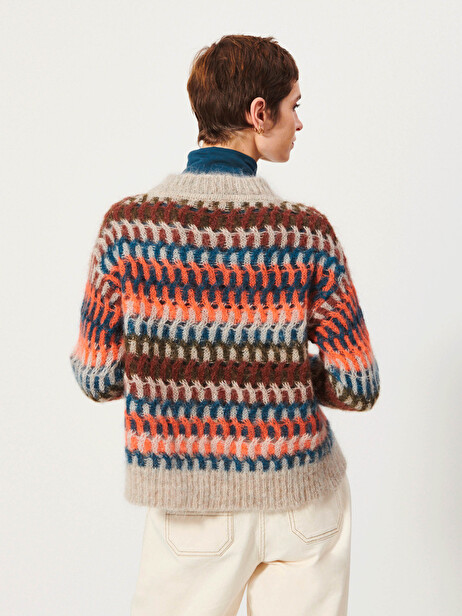 KRISTAL SWEATER -  Multicolored , Ready-to-wear Bensimon