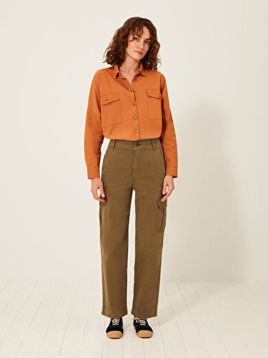 ESTELLA TROUSERS -  Bark , Ready-to-wear Bensimon