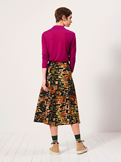 JANNA SKIRT -  In ink , Ready-to-wear Bensimon