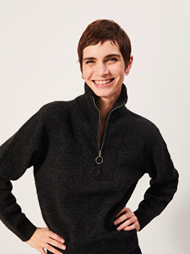 GREG SWEATER -  Heather gray , Ready-to-wear Bensimon