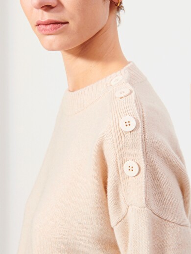 KLEO SWEATER -  Cream , Ready-to-wear Bensimon