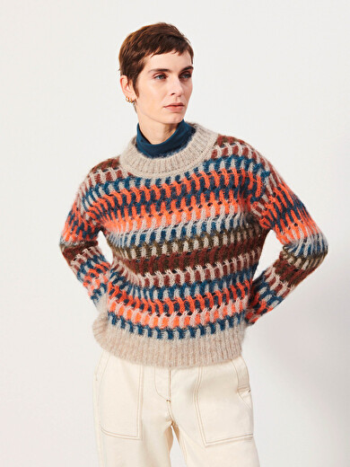 KRISTAL SWEATER -  Multicolored , Ready-to-wear Bensimon