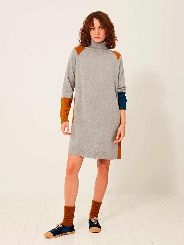 KRISTINA DRESS -  Heather gray , Ready-to-wear Bensimon