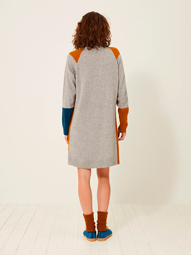 KRISTINA DRESS -  Heather gray , Ready-to-wear Bensimon