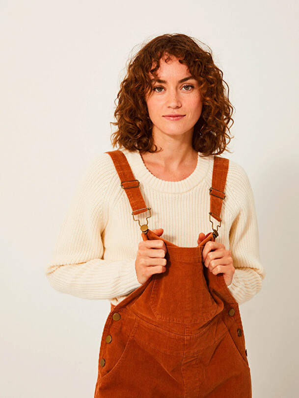 INDICO SWEATER -  Ecru , Ready-to-wear Bensimon