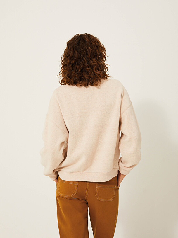 KIMEO SWEATSHIRT -  Ecru , Ready-to-wear Bensimon
