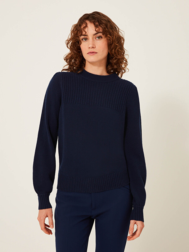 KAMEL SWEATER -  Bleu nuit , Ready-to-wear Bensimon