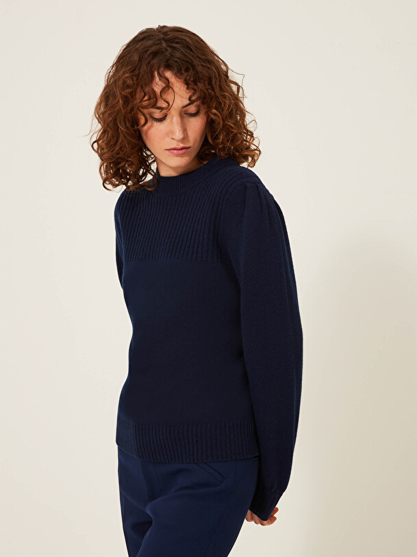 KAMEL SWEATER -  Bleu nuit , Ready-to-wear Bensimon