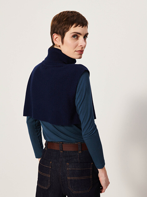 KLOE COLLAR -  Bleu nuit , Ready-to-wear Bensimon