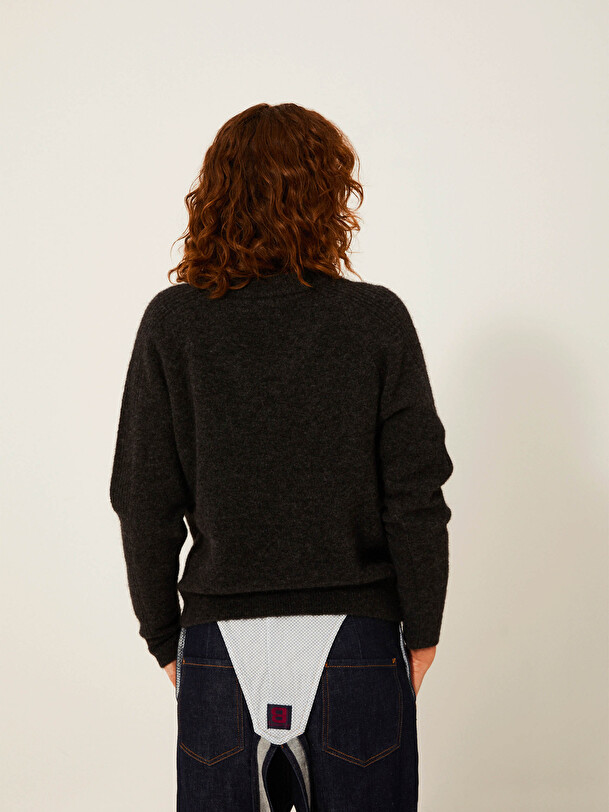 KACIME SWEATER -  Heather gray , Ready-to-wear Bensimon