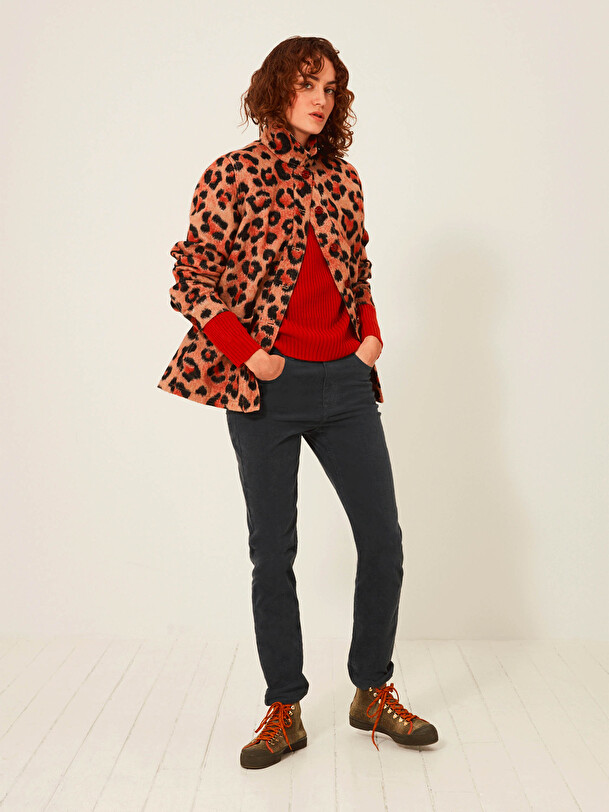 INDICO SWEATER -  Flame , Ready-to-wear Bensimon