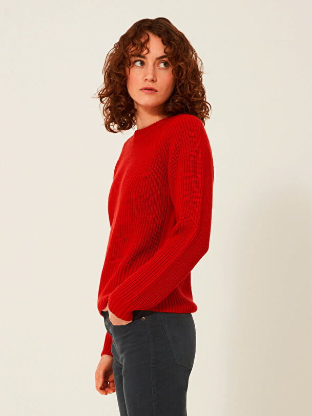 INDICO SWEATER -  Flame , Ready-to-wear Bensimon