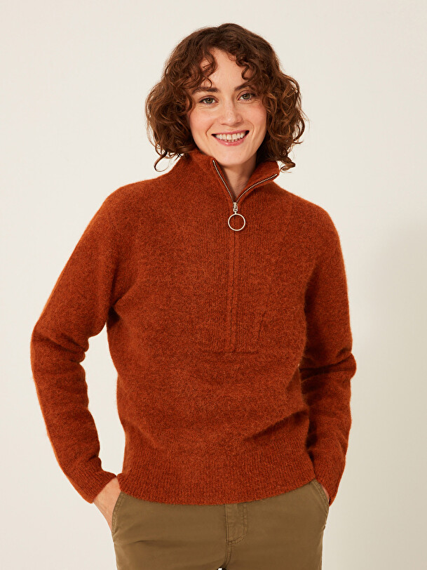 GREG PULL -  Paprika , Ready-to-wear Bensimon