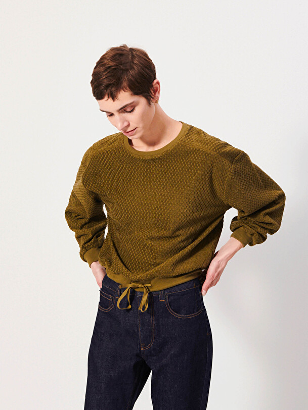 JEROMINE SWEATSHIRT -  Bark , Ready-to-wear Bensimon