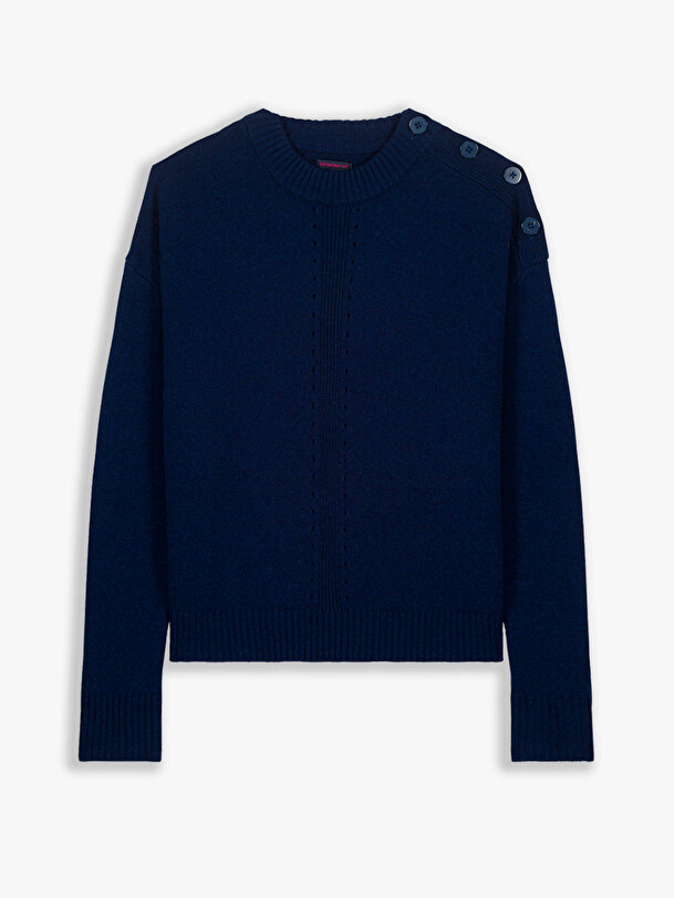 KLEO SWEATER -  Bleu nuit , Ready-to-wear Bensimon