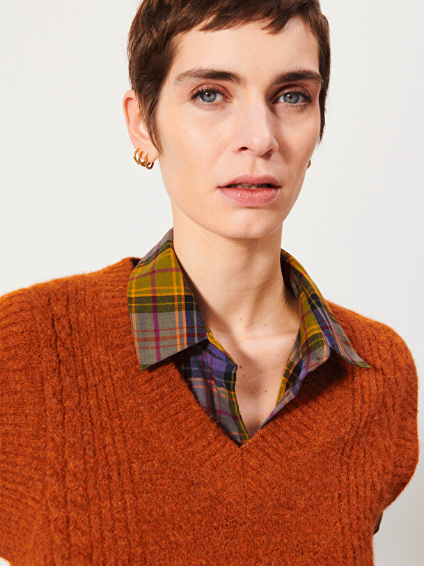 KATIA SWEATER -  Paprika , Ready-to-wear Bensimon