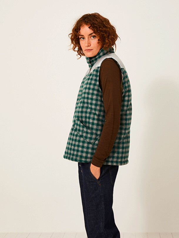 KELICIA JACKET -  Pine green , Ready-to-wear Bensimon