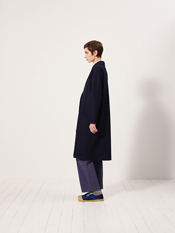 KACEY COAT -  Marine , Ready-to-wear Bensimon