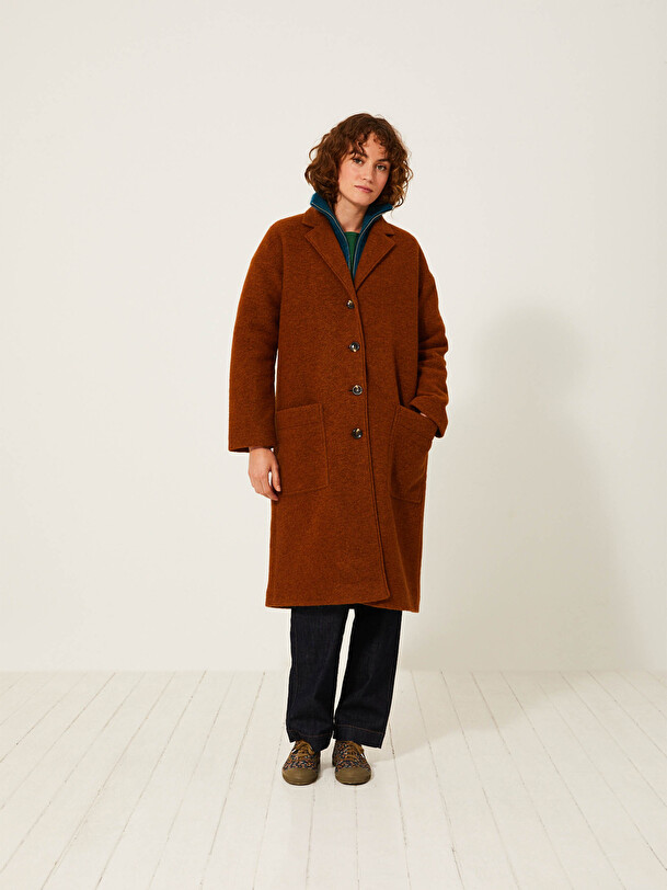 KLARA COAT -  Hazelnut , Ready-to-wear Bensimon