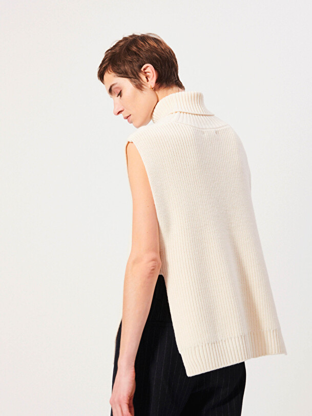 KAEL SWEATER -  Ecru , Ready-to-wear Bensimon