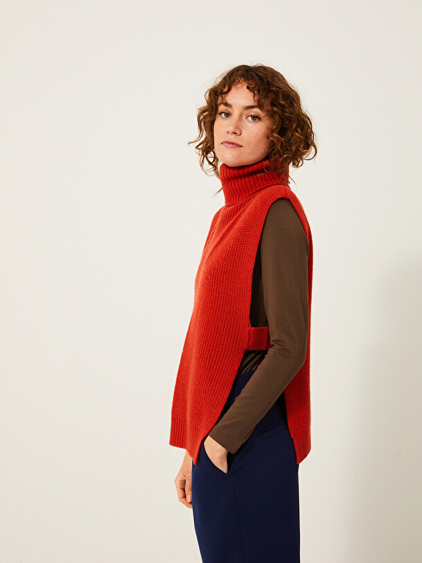 KAEL SWEATER -  Flame , Ready-to-wear Bensimon