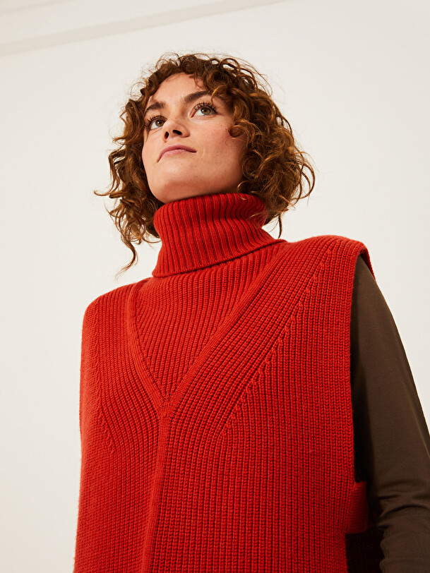 KAEL SWEATER -  Flame , Ready-to-wear Bensimon