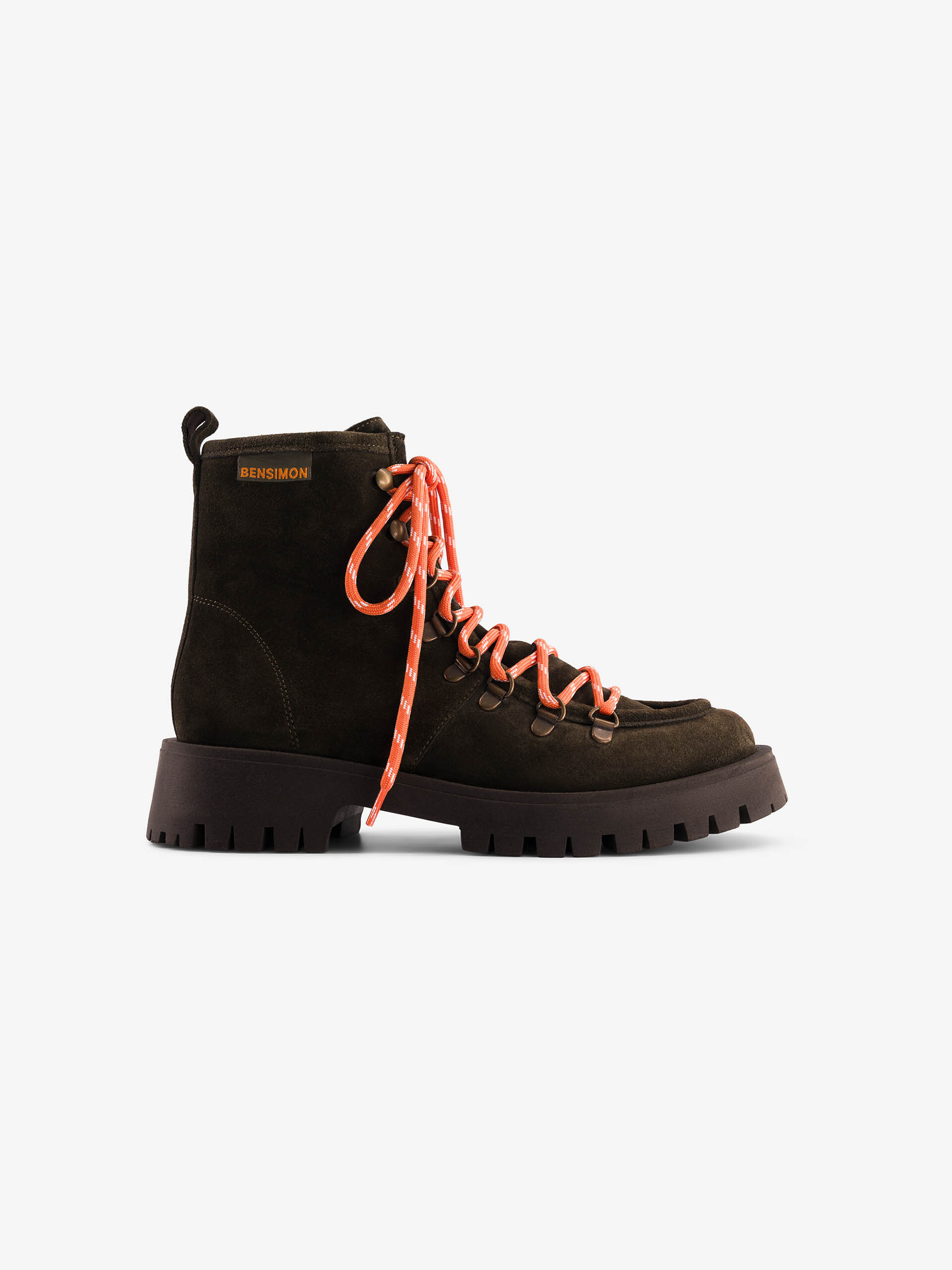 MOUNTAIN BOOTS -  Khaki , Ready-to-wear Bensimon