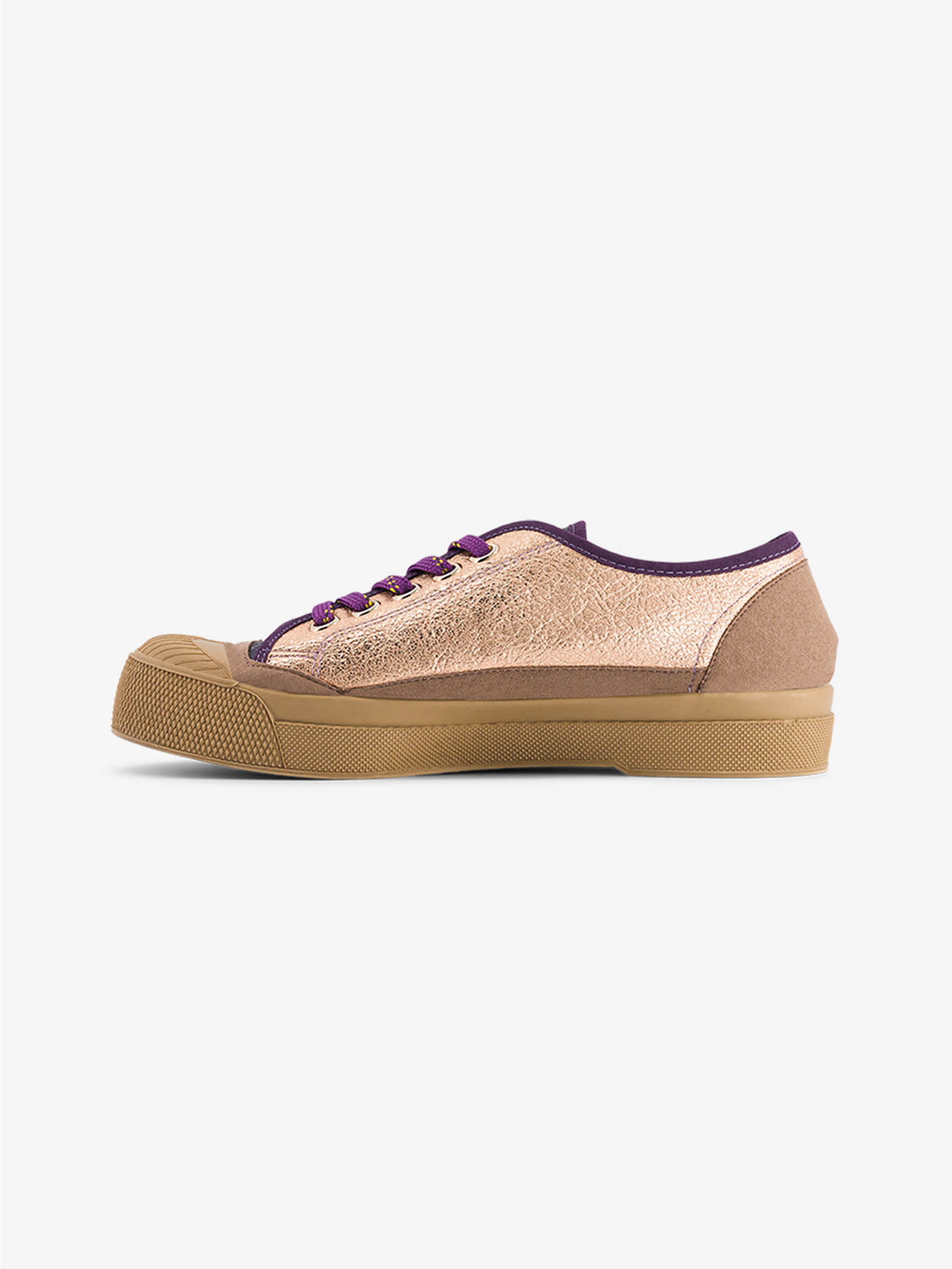 WOMEN B79 ROMY SHINY -  Pink , Tennis & Shoes Bensimon