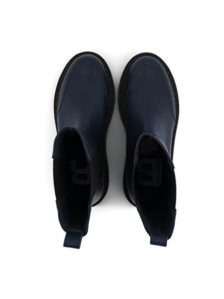 CHELSEA BOOTS -  Marine , Archives Bensimon